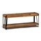 Alaterre Furniture Ryegate Natural Live Edge 48" Bench with Coat Hook Shelf Set AWCC042420 - alternate 4